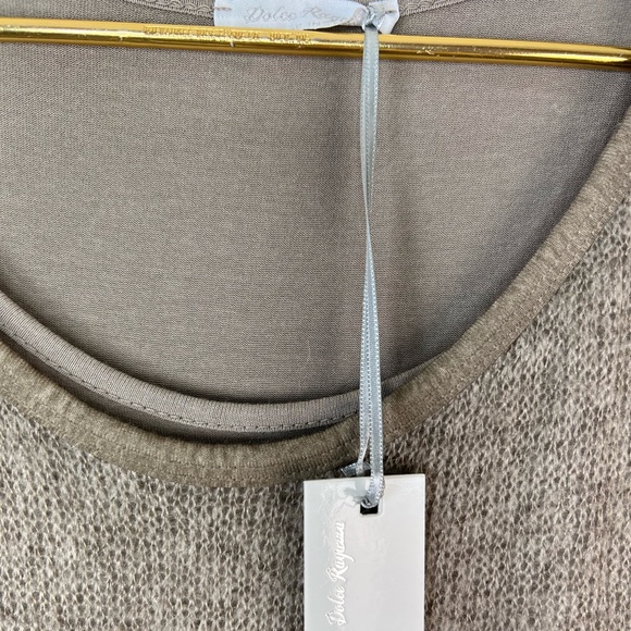Dolce Ragazza Knit top with built in tank NWT, Medium - Picture 4 of 6